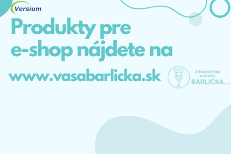 Produkty pre E-shop nájdete na stránke VZP Barlička